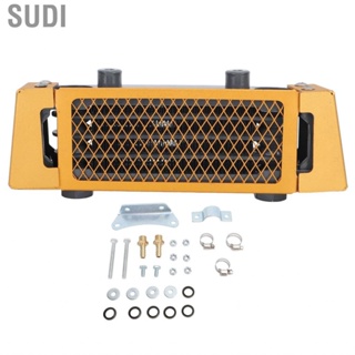 Sudi Engine Oil Cooling Radiator  Fast Widely Applicable Aluminium Motorcycle Cooler Kit for 50cc To 250cc Dirt Bike ATV