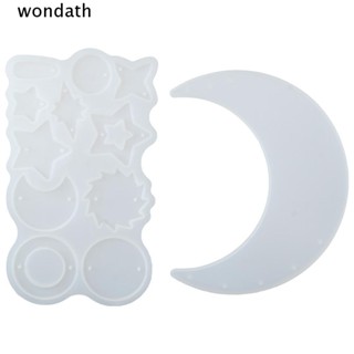 Wonda ดาว, ดวงจันทร์ซิลิโคน, เครื่องประดับ DIY แขวนผนังตกแต่งบ้าน