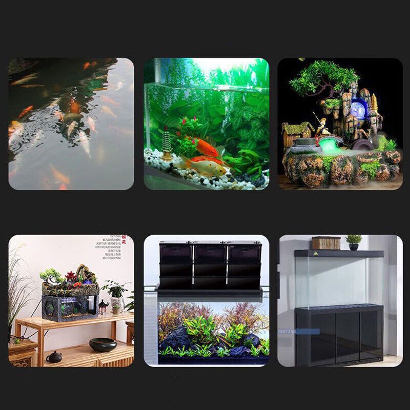 ปั๊มน้ำตู้ปลา ปั๊มน้ำ ปั๊มน้ำพัดลมไอน้ำ ปั๊มพัดลมไอเย็น ปั๊มน้ำแบบแช่ 3W 5W 10W 25W 35W - รูปที่ 6