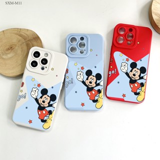 Samsung Galaxy M11 M12 เคสซัมซุง สำหรับ Cartoon Mouse  เคส เคสโทรศัพท์