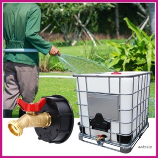 (ลดราคาสูง)aodysin.th อะแดปเตอร์ท่อทองเหลือง IBC Tote Fittings 264 Gallon IBC