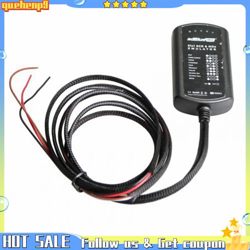 [quehenp9]1 ชุด Adblue 9 in 1 รถบรรทุก Adblue Emulator Universal ไม่จําเป็นต้องซอฟต์แวร์ใดๆพลาสติกสี