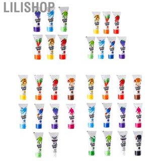 Lilishop Finger Painting Set  Healthy Paints 60ml for Kids