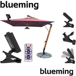 Blueming2 โคมไฟร่มกันแดด LED พลังงานแสงอาทิตย์ กันน้ํา ชาร์จ USB พร้อมรีโมตคอนโทรล สําหรับตกแต่งสวน