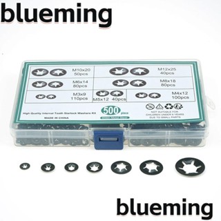 Blueming2 น็อตเหล็กแมงกานีส M3-M12 65 สําหรับรถบรรทุก 500 ชิ้น