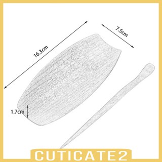 [Cuticate2] ชุดช้อนชา ไม้ สไตล์จีน สําหรับครัวเรือน 2 ชิ้น