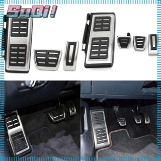 Suqi ที่เหยียบเบรกรถยนต์ กันลื่น สําหรับ Skoda VW golf 7 8