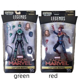 ตุ๊กตาฟิกเกอร์ Avengers Iron Man Spiderman Captain Marvel ขนาด 18 ซม. ขยับข้อต่อได้ 4 ชิ้น