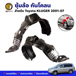 ซุ้มล้อ กันโคลน Toyota KLUGER 2001-07 กรุล้อ พลาสติกซุ้มล้อ คุณภาพดี ส่งไว