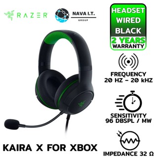 COINSคืน15%⚡FB9JMZV6⚡ RAZER หูฟัง KAIRA X FOR XBOX WIRED HEADSET FOR XBOX SERIES X|S สีดำ - ประกัน 2 ปี