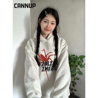 Cannup เสื้อกันหนาว เสื้อฮู้ด INS Durable สบาย comfortable WWY23909RA37Z230911