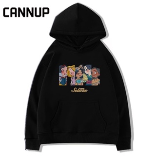 Cannup เสื้อกันหนาว เสื้อฮู้ด casual มีชีวิตชีวา สบายๆ New Style WWY23909RS37Z230911