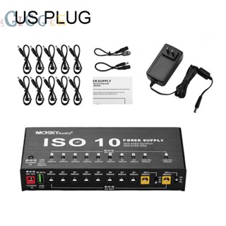 ⭐NEW ⭐Power Supply 10 Isolated 12 V Adapter Accessories DC Power Cables For 9V 12V 18V