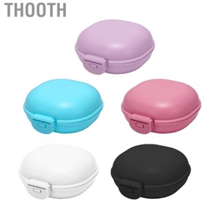 Thooth Soap Container  Portable Rest  Dust Light Weight  for Dormitory