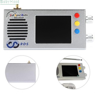 【Big Discounts】TEF6686 Fullband Radio Receiver 3 2 LCD Screen Antenna and High Quality Speakers#BBHOOD