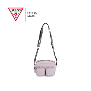 GUESS กระเป๋าสะพายผู้หญิง รุ่น SG904414 PENNYWISE CROSSBODY TOP ZIP สีชมพู