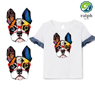 Ralph แผ่นแพทช์รีดร้อน ซักล้างได้ อุปกรณ์เสริม สําหรับสุนัข พร้อมแว่นตา