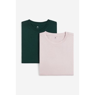 H&amp;M  Man 2-pack Long Fit T-shirts 0945202_1