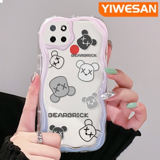 เคสโทรศัพท์มือถือใส แบบนิ่ม ลาย Bearbrick กันกระแทก สําหรับ Realme C12 C15 C21 C25 C25s Narzo 20 Narzo 30A Narzo 50A