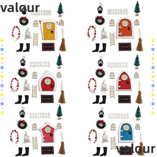 Valour เฟอร์นิเจอร์ไม้ 6 แบบ 1/12 สําหรับบ้านตุ๊กตา DIY