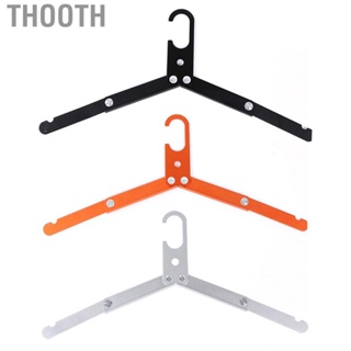 Thooth Portable Hanger  Travel Foldable Aluminium Alloy Space Saving for Home