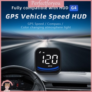 ❥Perfectfu G4 จอแสดงผลอัตโนมัติ HUD Head-Up อเนกประสงค์ อุปกรณ์เสริม สําหรับรถยนต์