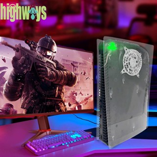 แผ่นครอบคอนโซล แบบแข็ง ป้องกันการกระแทก สําหรับ PS Console Disc Edition [highways.th]