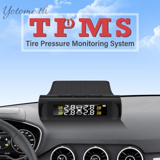 ระบบเตือนภัยแรงดันลมยางรถยนต์ TPMS พร้อมเซนเซอร์ภายนอก 4 ตัว