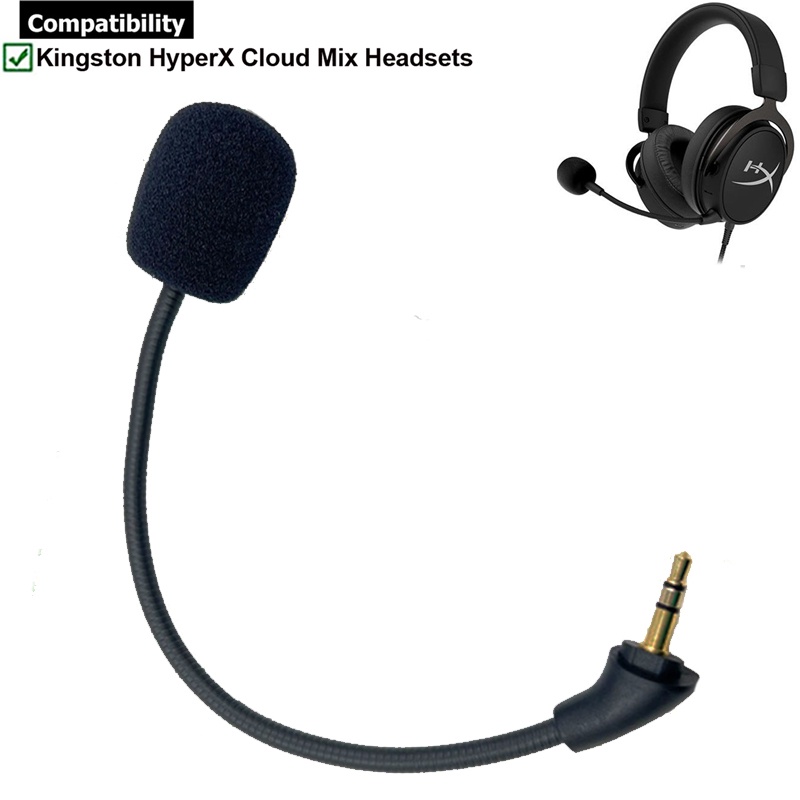 สายเคเบิลหูฟังไมโครโฟน 3.5 มม. แบบเปลี่ยน สําหรับ HyperX Cloud 1 2 II X Core Pro Alpha Flight Revolver Orbit S Cloudx Cloud9 C9