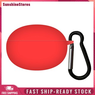❤Sunshinestores✪  เคสหูฟังไร้สาย ไฟ LED พร้อมตะขอ สําหรับชาร์จหูฟัง