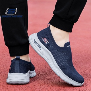 พร้อมส่ง Skechers_ GOWALK ArchFit รองเท้ากีฬาลําลอง ผ้าตาข่าย ระบายอากาศ ขนาดใหญ่ แฟชั่นสําหรับผู้ชาย และผู้หญิง