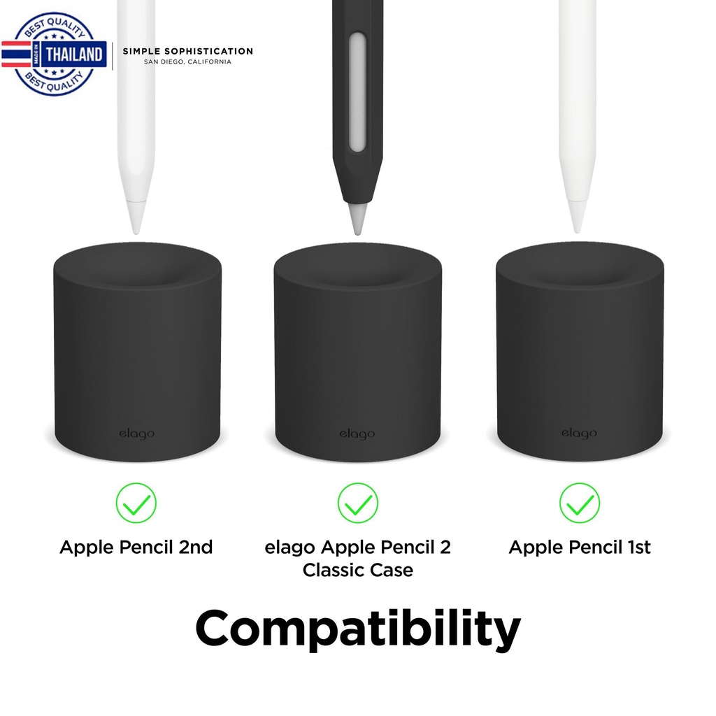 elago Apple Pencil Stand for Gen1 Gen2 ใช้สำหรัตั้งปากกา Apple Pencil สินค้าgenuineจากตัวแทนจำหน่าย