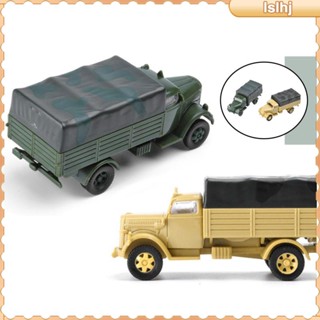 [Lslhj] รถบรรทุกจําลอง 1:72 4D 80 ล้อ ของเล่นเสริมการเรียนรู้เด็ก 2 ชิ้น