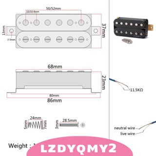 [Lzdyqmy2] ปิ๊กอัพสะพานฮัมบัคเกอร์กีตาร์ไฟฟ้า 52 มม. แบบเปลี่ยน