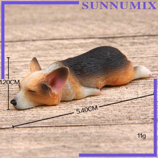 [Sunnimix] ฟิกเกอร์สุนัขคอร์กี้จิ๋วน่ารัก 10 แบบ สําหรับตกแต่งบ้าน DIY