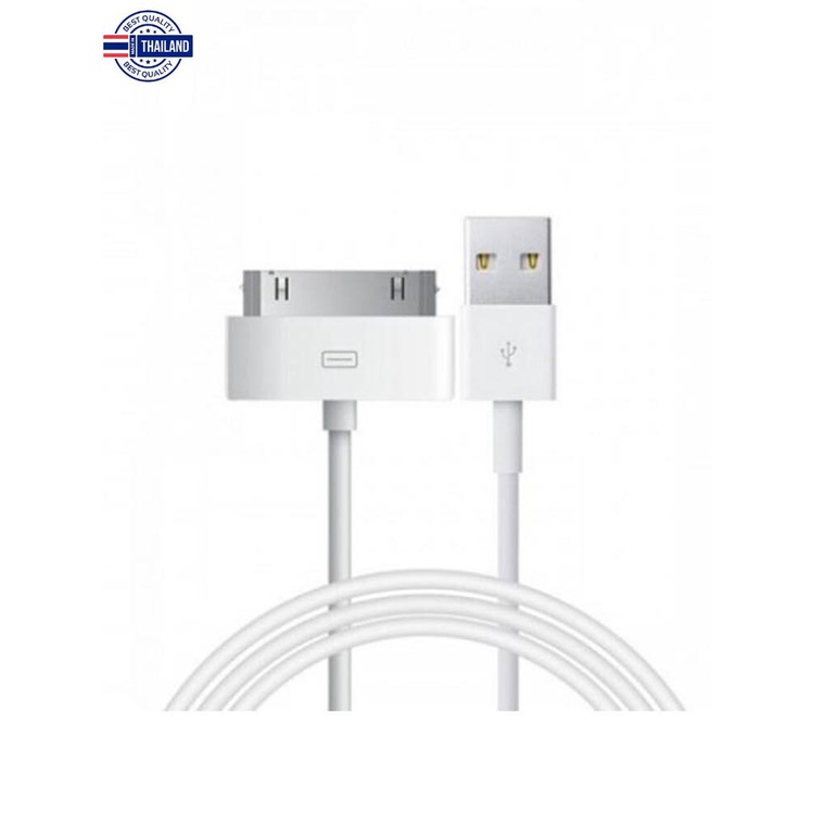 สายชาร์จ 30 pin รุ่นเก่า สายชาร์จเร็ว ชุดชาร์จ สายชาร์จ USB Sync and Charging Cable Compatible iPhon