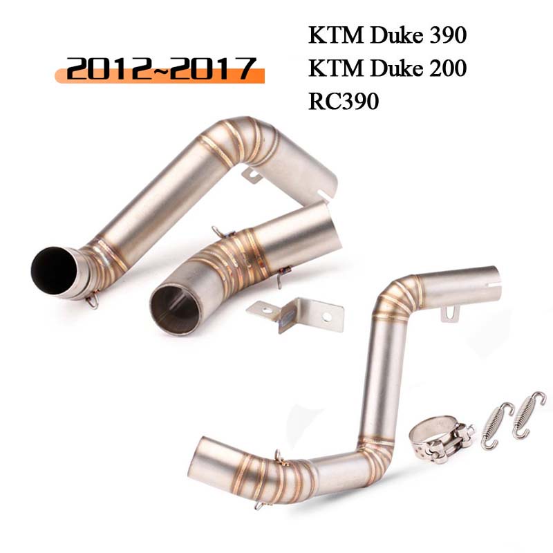 ท่อไอเสีย สําหรับแต่ง KTM DUKE 390 200 RC390 DUKE 2012-2017