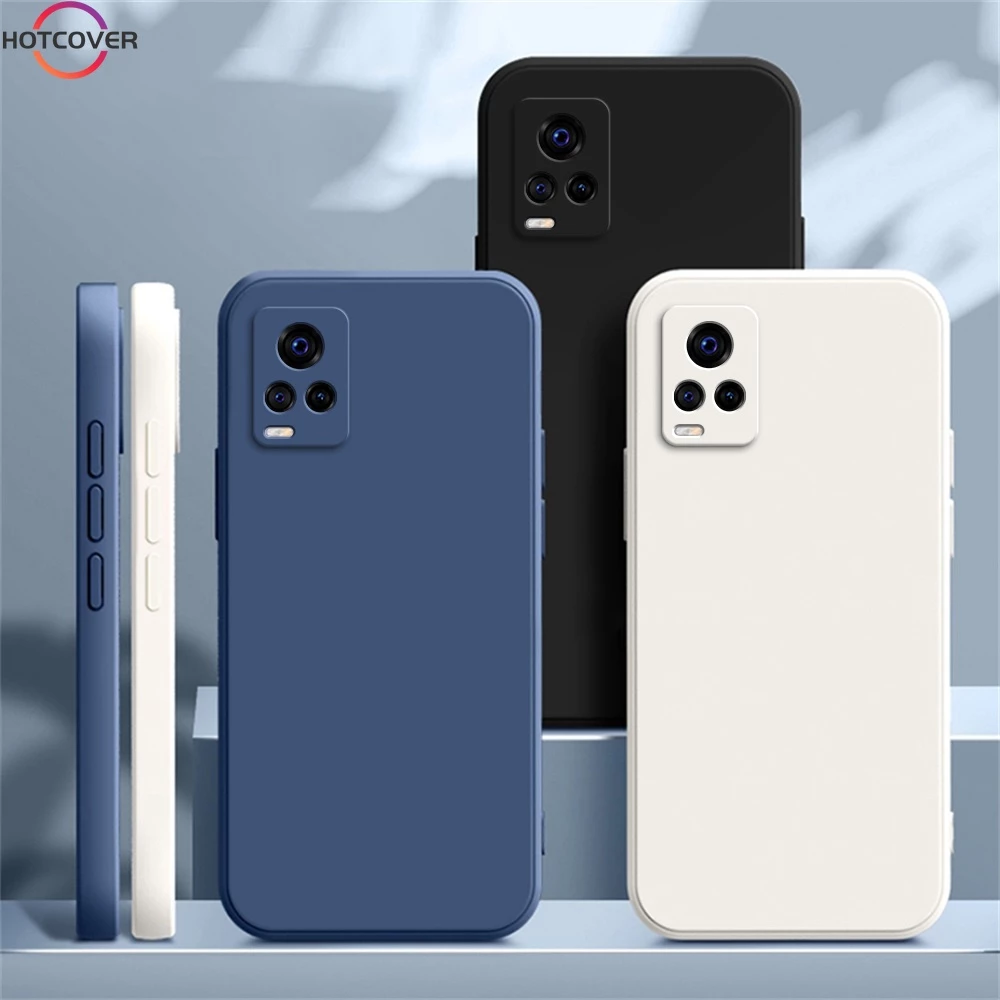 เคสโทรศัพท์มือถือซิลิโคน TPU แบบนิ่ม บางพิเศษ ป้องกันเลนส์กล้อง ทรงสี่เหลี่ยม หรูหรา สําหรับ VIVO V20 Pro SE Coque V20Pro V20SE 5G