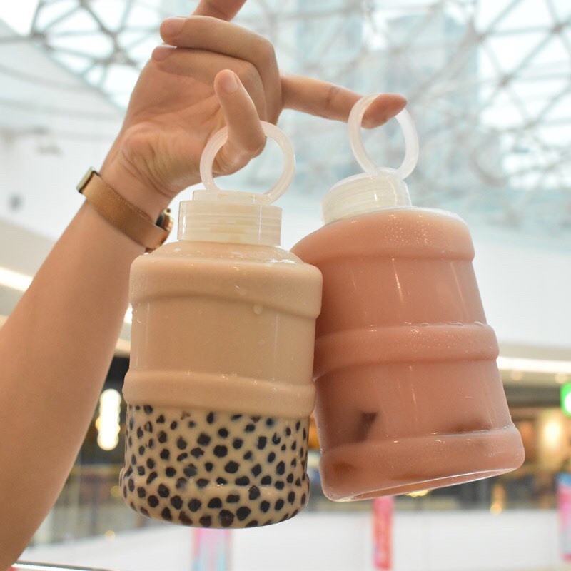 BR29-2 ขวดพลาสติกชานม 700ml.[12] M7-2