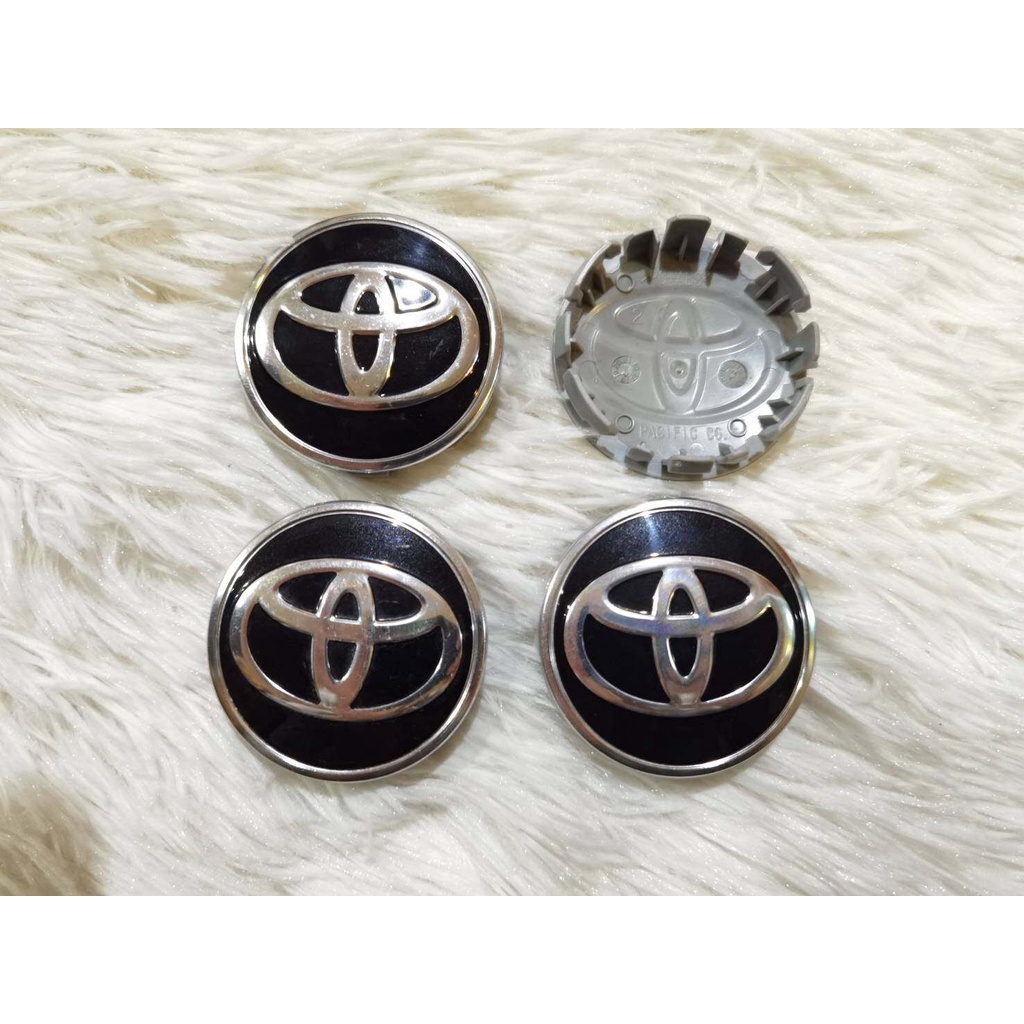 ส่งด่วน ฝาล้อแม็ก ฝาดุมล้อ Toyota VIOS Altis Prius Yaris ยาริส อัลติส วีออส โตโยต้า ขนาด 51.5 MM 4 ฝ