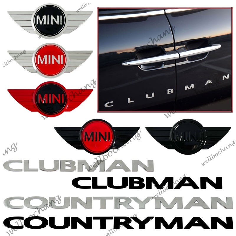 สําหรับ Mini Cooper Countryman Clubman R55 R56 R60 R61 F55 F56 F60 สัญลักษณ์ด้านหลัง Badge รถ Trunk 