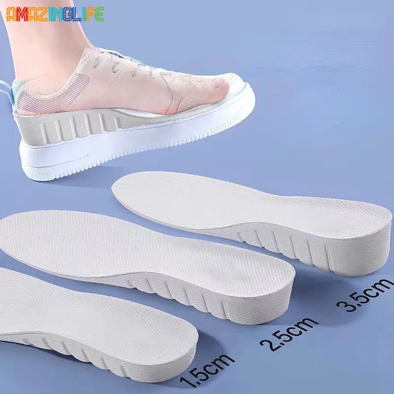 [ตัวเลือกยอดนิยม] 2 ชิ้น โฟมนุ่ม สบาย พื้นรองเท้ากีฬา / สําหรับ Unisex ระงับกลิ่นกาย ระบายอากาศ เบาะ / เรียบง่าย ต้านเชื้อแบคทีเรีย วิ่ง แผ่นรองเท้า