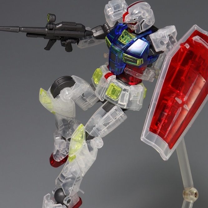 High G40 สีโปร่งใสรุ่น Gundam รุ่นประกอบของเล่นหุ่นยนต์การศึกษา HG1/144