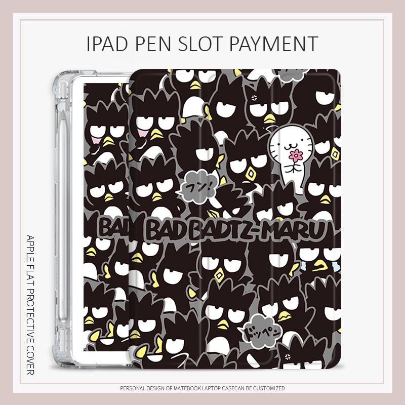 Bad BADTZ-MARU เคส ipad 10.2 gen 7/8/9 mini 4/5/6 เคส ipad air 1/2/3/4/5 pro 11 2022 gen10 ถุงลมนิรภ