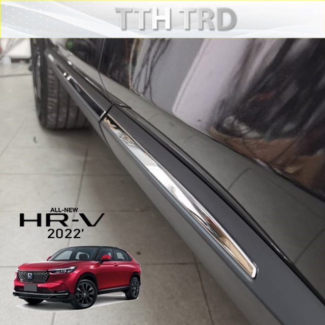 แถบโครเมี่ยม ติดขอบประตูรถยนต์ สําหรับ Honda HRV HR-V 2022