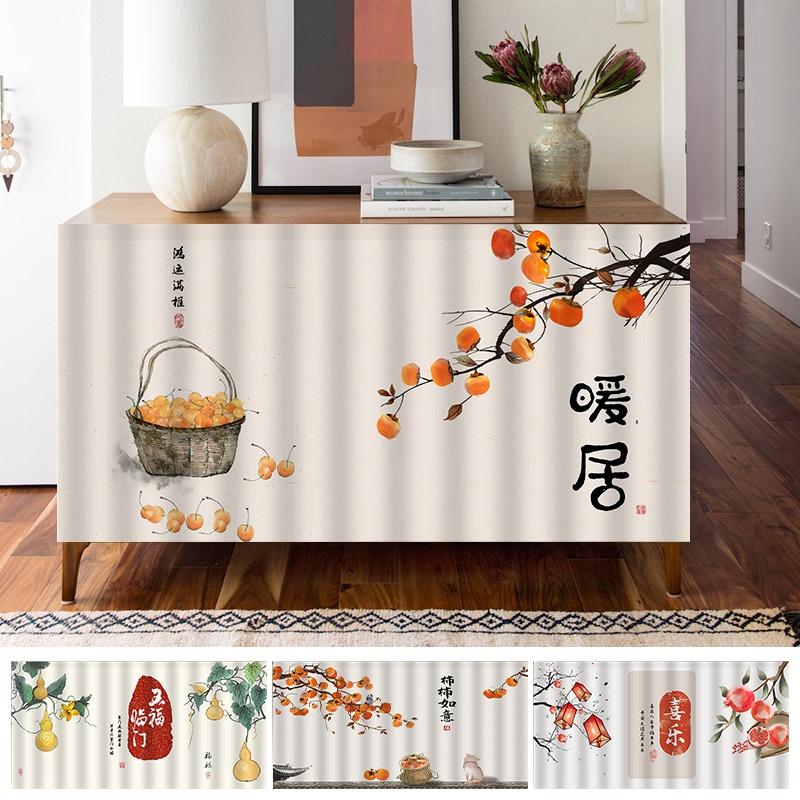 แนะนำ ผ้าม่าน ผ้าม่านสั้น มีกาวในตัว แบบสร้างสรรค์ สําหรับตกแต่งบ้าน ห้องครัว ตู้กับข้าว ราคาพิเศษ มีเก็บเงินปลายทาง