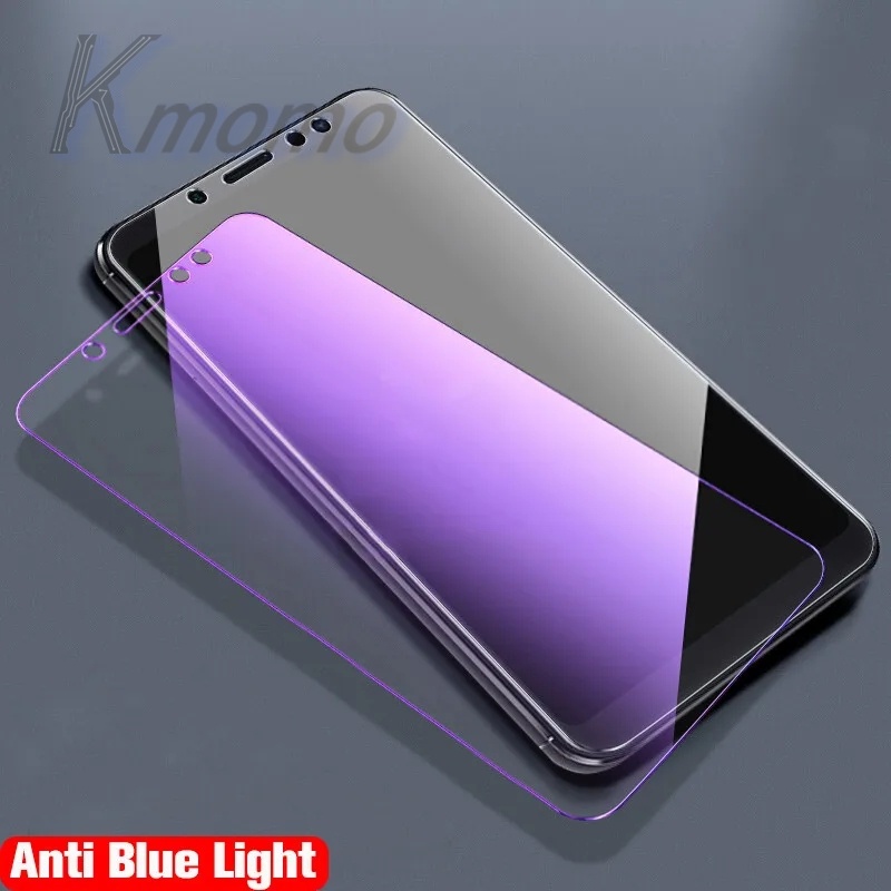 กระจกนิรภัยกันรอยหน้าจอ กันแสงสีฟ้า สําหรับ Samsung Galaxy S23 Fe S22 Plus S21 Fe 5G S20 Fe S10e S10 Note 10 Lite