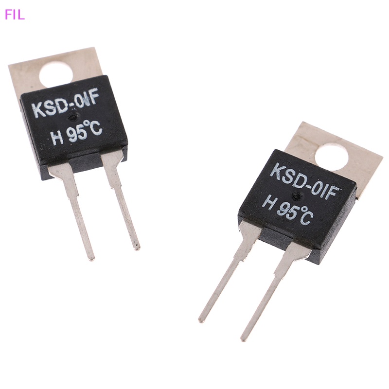 Fil สวิตช์เซนเซอร์อุณหภูมิ KSD-01F 95 องศา 2 ชิ้น