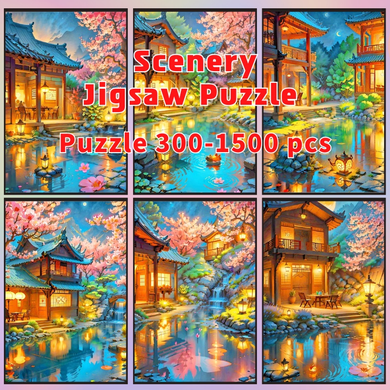 📣พร้อมส่ง📣【Scenery】jigsaw puzzle-จิ๊กซอว์-300-1000-ชิ้น- ชิ้นของเด็ก จิ๊กซอว์ไม้ 1000 ชิ้น จิ๊กซอว์ 1000 ชิ้นสำหรับผู้ใหญ่ จิ๊กซอ จิ๊กซอว์ 500 ชิ้น🧩17 จิ๊กซอว์ 1000 ชิ้น สำหรับ ผู้ใหญ่ ตัวต่อจิ๊กซอว์ จิ๊กซอว์ การ์ตูน