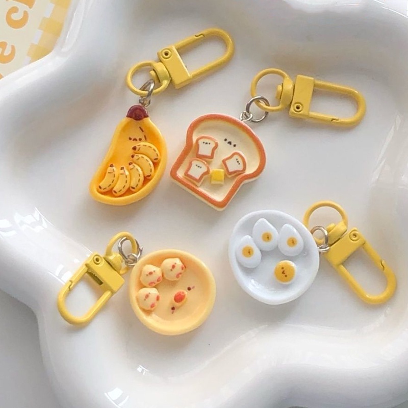 COD-ในไทยส่งเร็ว💖พวงกุญแจ จี้พวงกุญแจไข่ ของน่ารักๆ สไตล์เกาหลี ผู้ชายและผู้หญิง -Krismile - รูปที่ 2